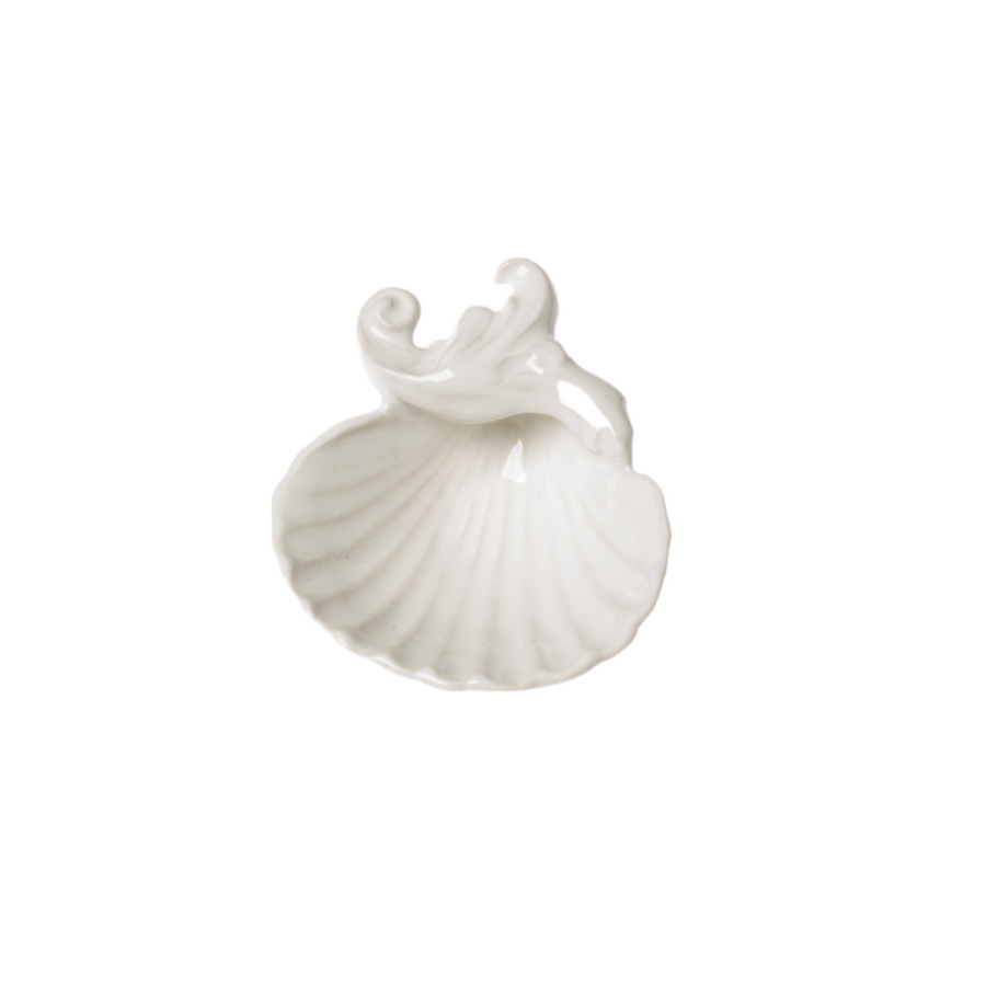 Ceramic Small Clam Shell Bowl