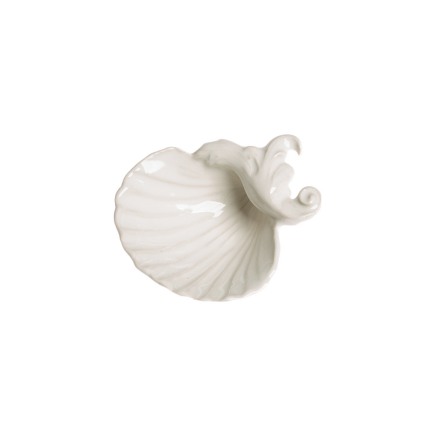 Ceramic Small Clam Shell Bowl