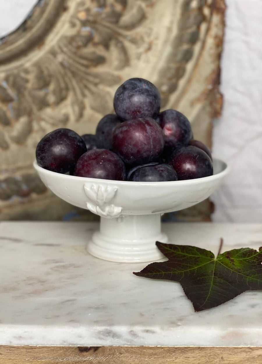 Ceramic Pedestal Fruit Bowl